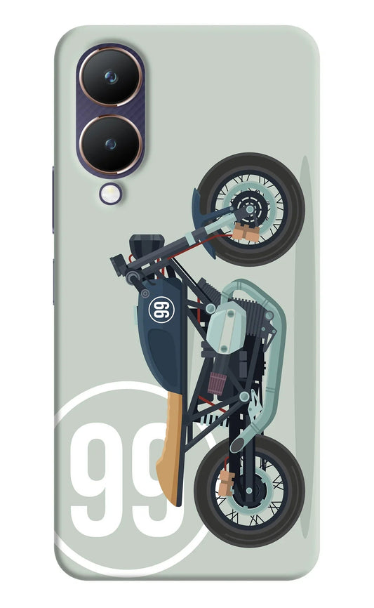 Classic Cafe Racer 99 Vivo Y28 5G Back Cover