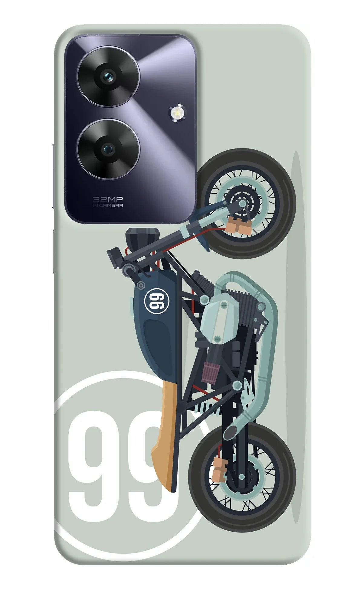 Classic Cafe Racer 99 Realme C61 Back Cover