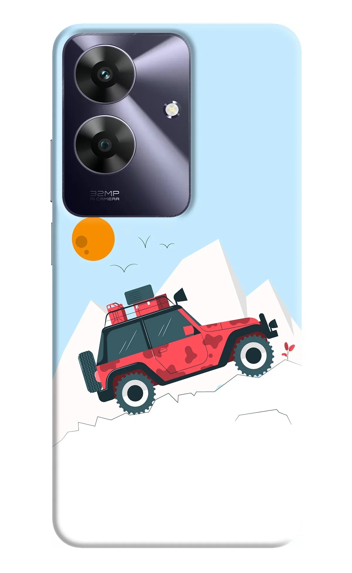 Mountain Trail Beast Realme C61 Back Cover