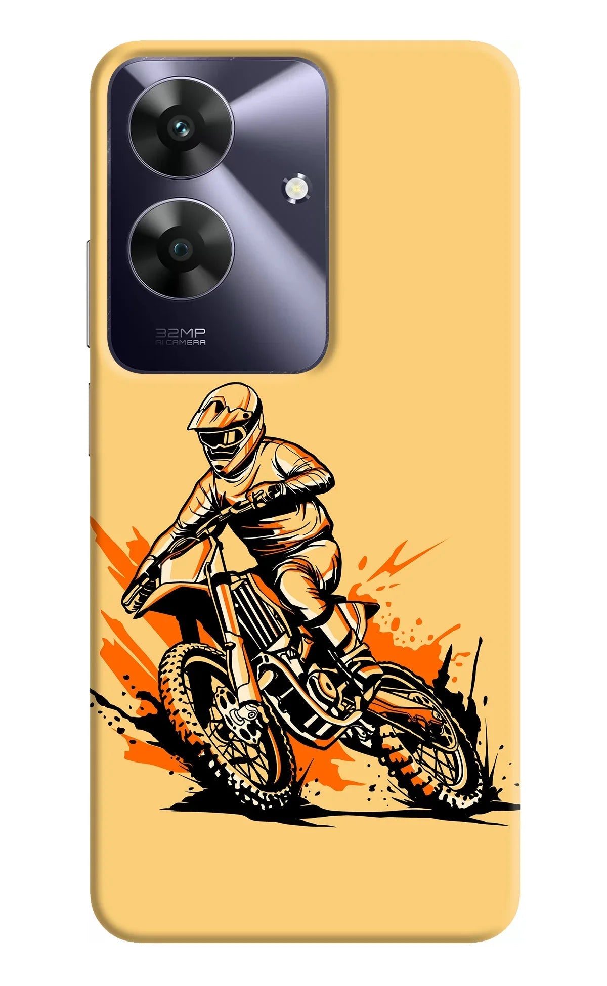 Off-Road Fury Realme C61 Back Cover