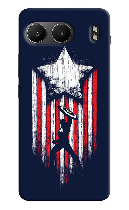 Captain America Marvel Art OnePlus Nord 4 Back Cover