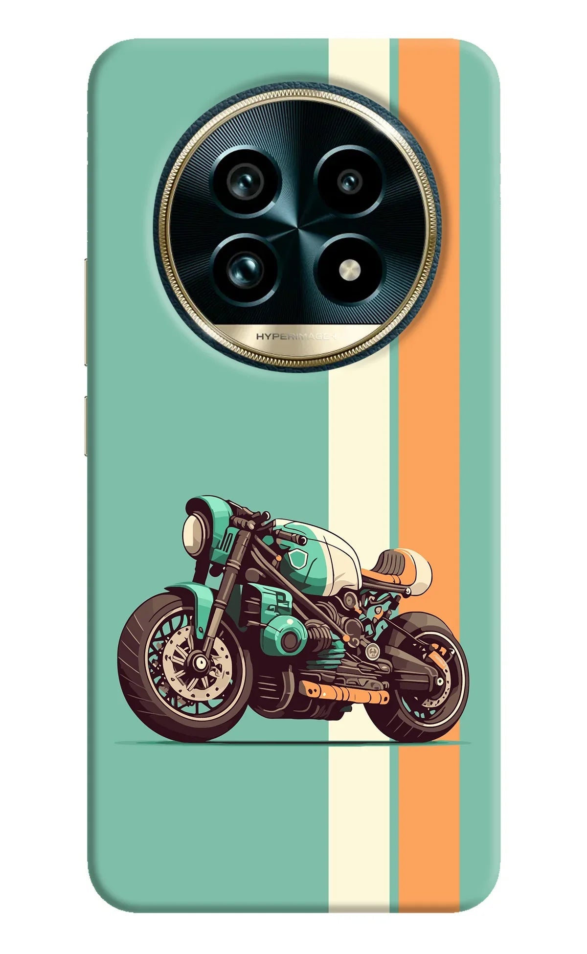 Striped Moto Drift Realme 13 Pro+ 5G Back Cover