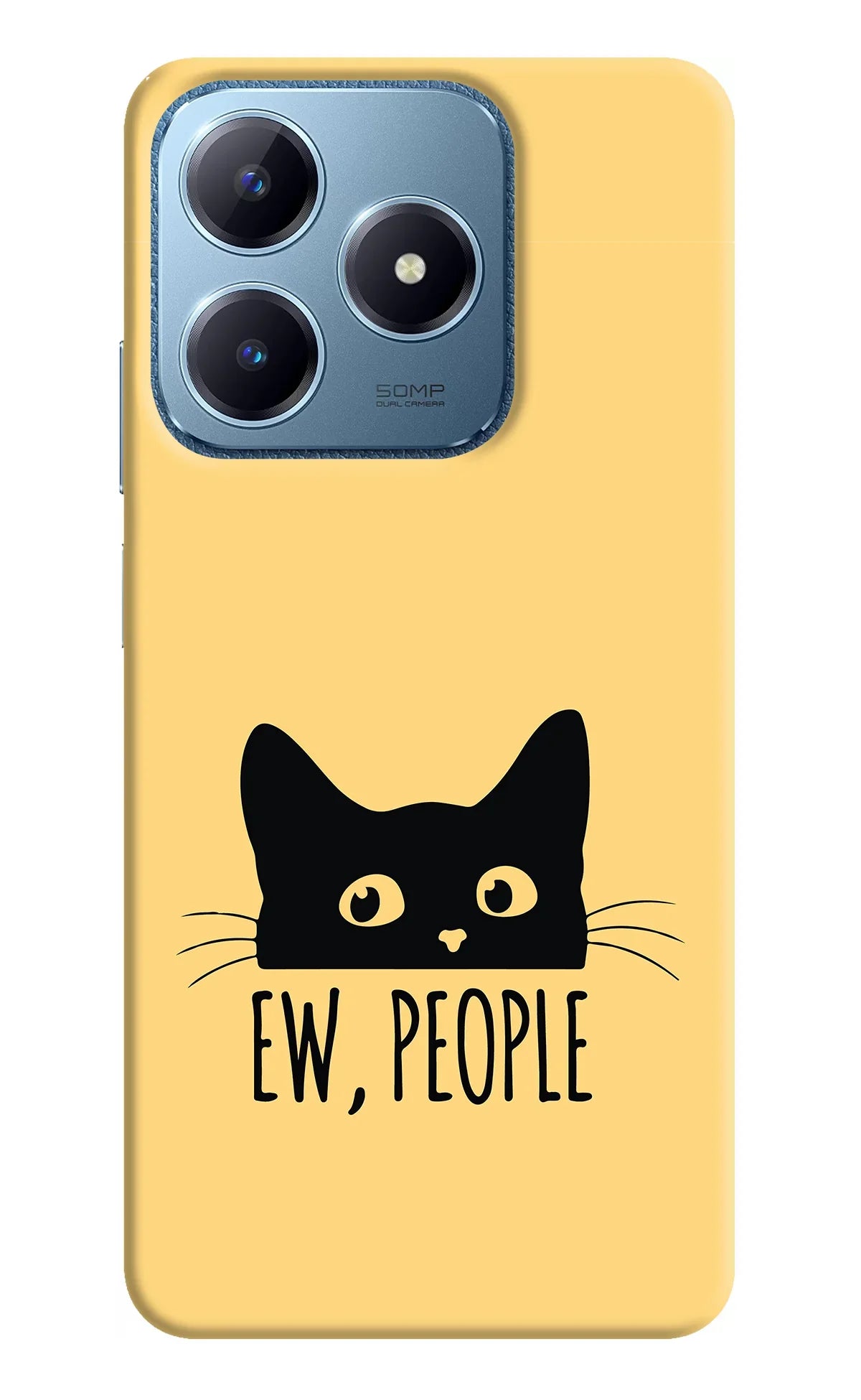 Ew People Catitude Realme C63 Back Cover