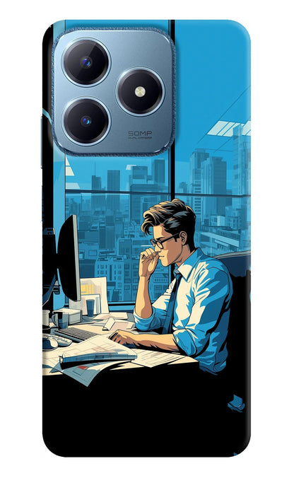 Focused Hustler (AI Generated) Realme C63 Back Cover
