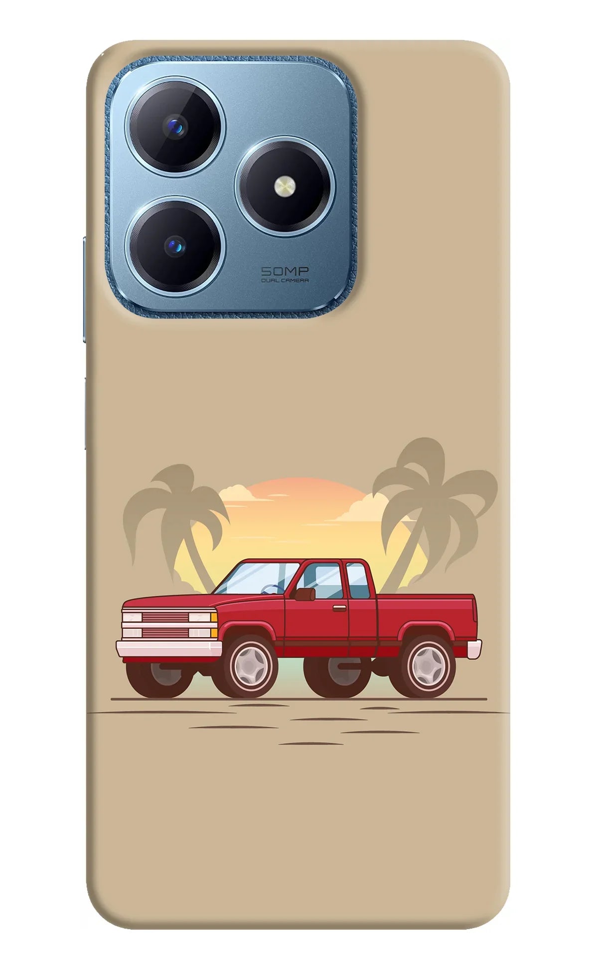 Desert Classic Drive Realme C63 Back Cover