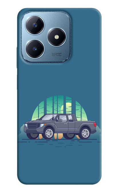 Retro Garage Vibe Realme C63 Back Cover