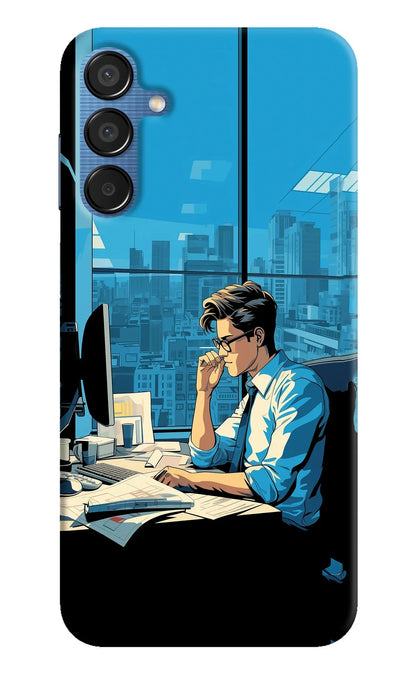 Focused Hustler (AI Generated) Samsung M15 5G Back Cover