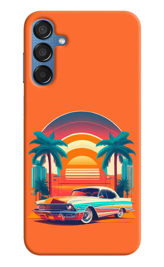 Palm Drive 80s Samsung M15 5G Back Cover
