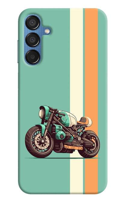 Striped Moto Drift Samsung M15 5G Back Cover