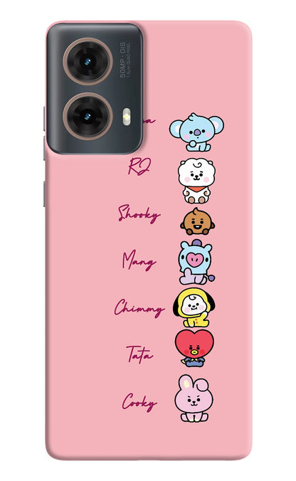 BTS names Motorola G85 Back Cover