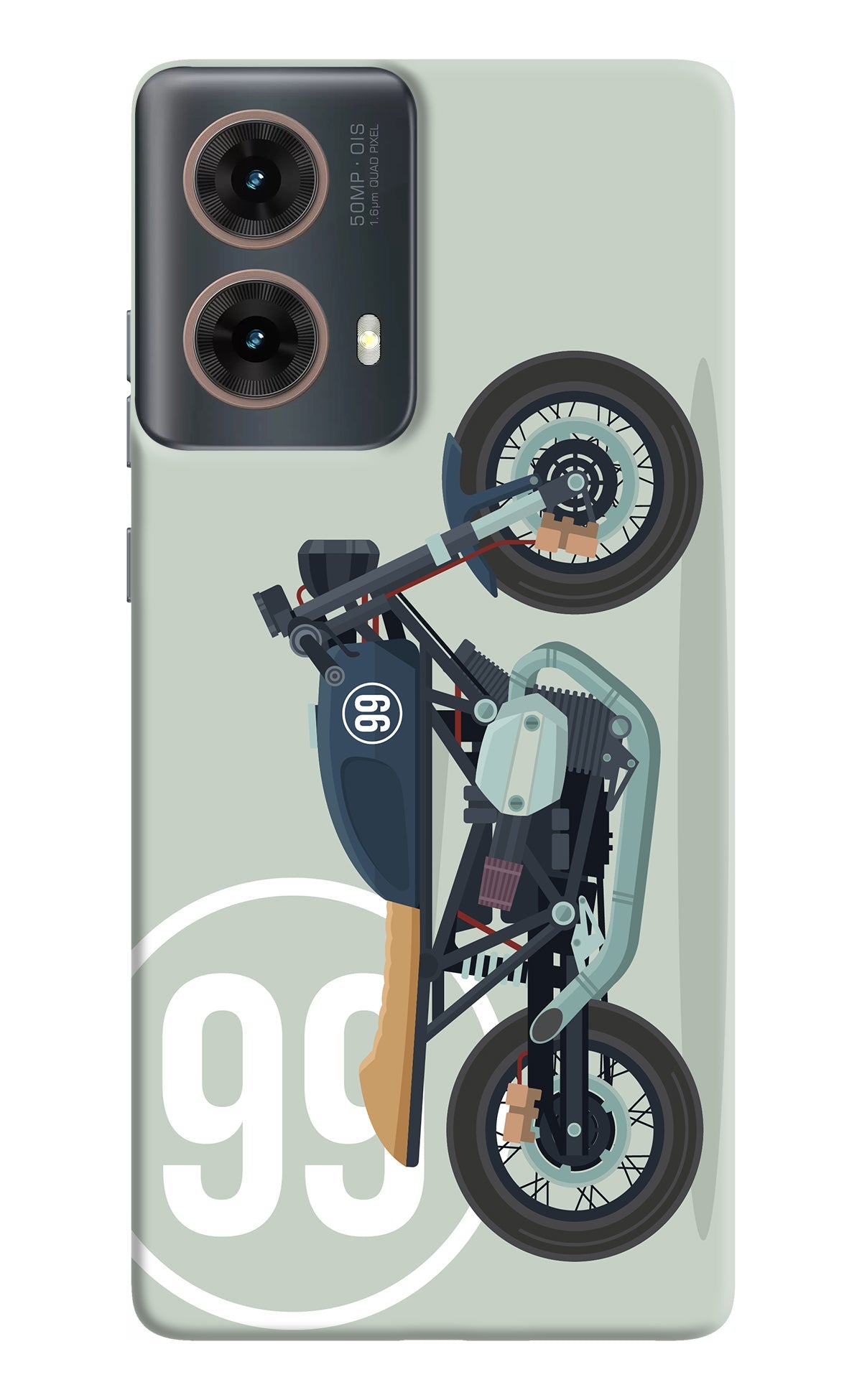 Classic Cafe Racer 99 Motorola G85 Back Cover