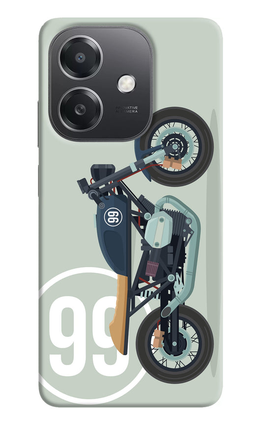 Classic Cafe Racer 99 OPPO A3x Back Cover