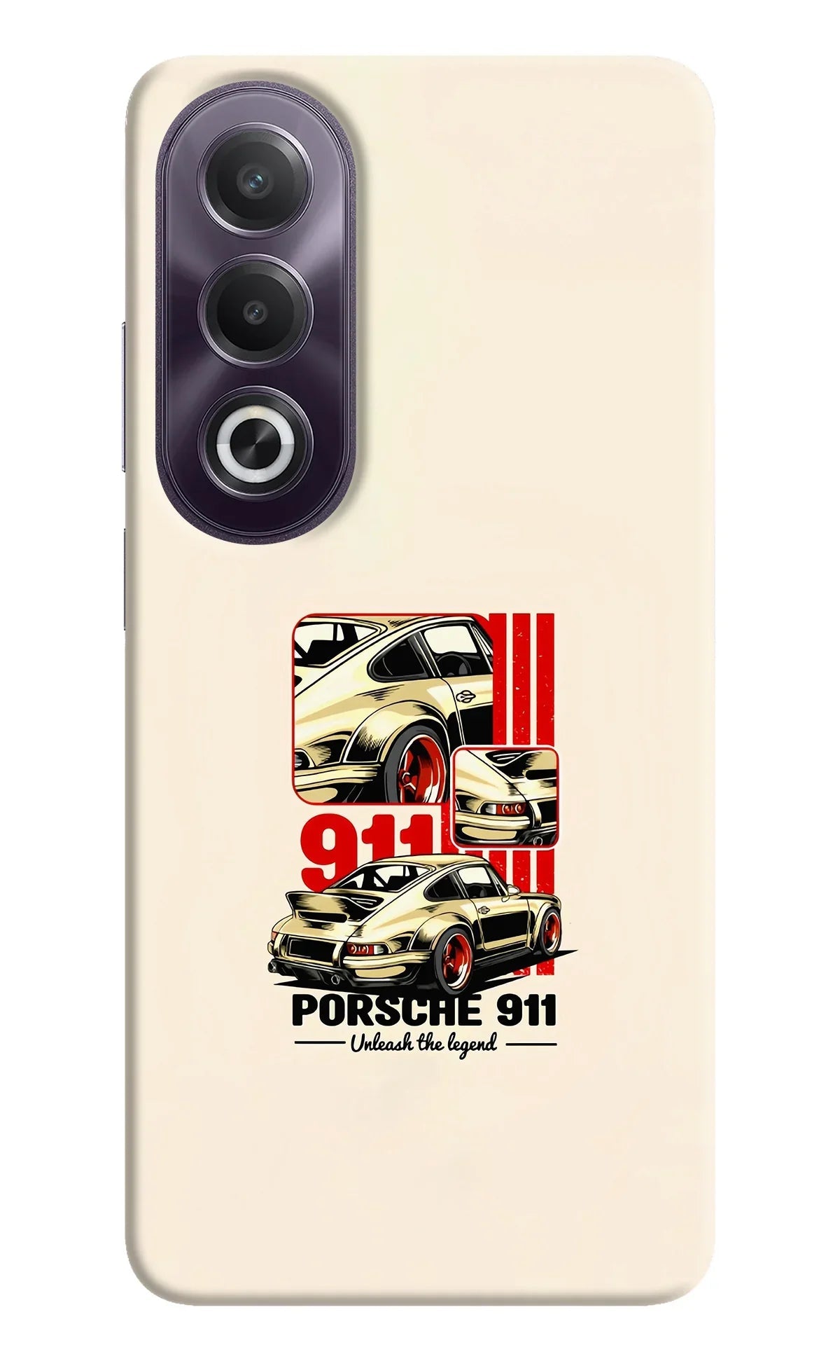 Classic Porsche 911 OPPO K12x Back Cover