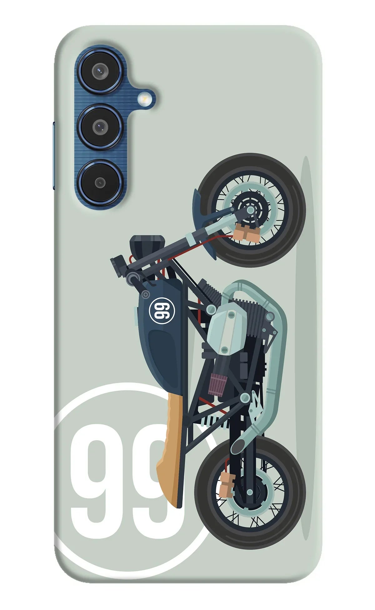 Classic Cafe Racer 99 Samsung M35 5G Back Cover