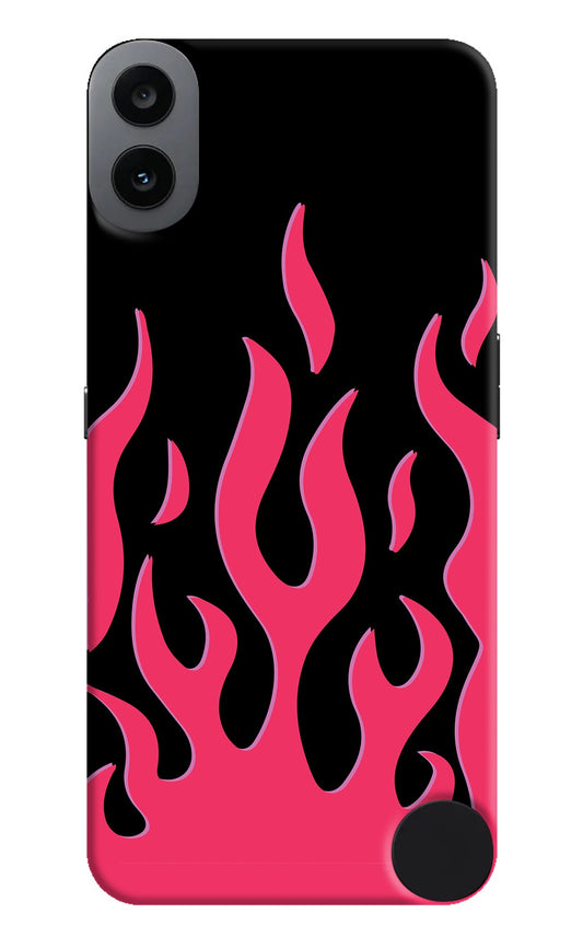 Fire Flames CMF by Nothing Phone 1 Back Cover