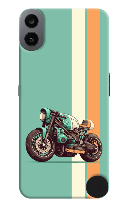 Striped Moto Drift CMF by Nothing Phone 1 Back Cover