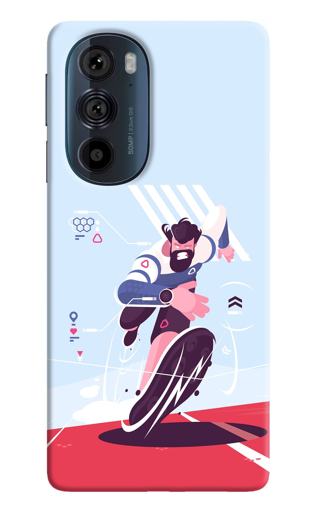 Run Pro Moto Edge 30 Pro Back Cover