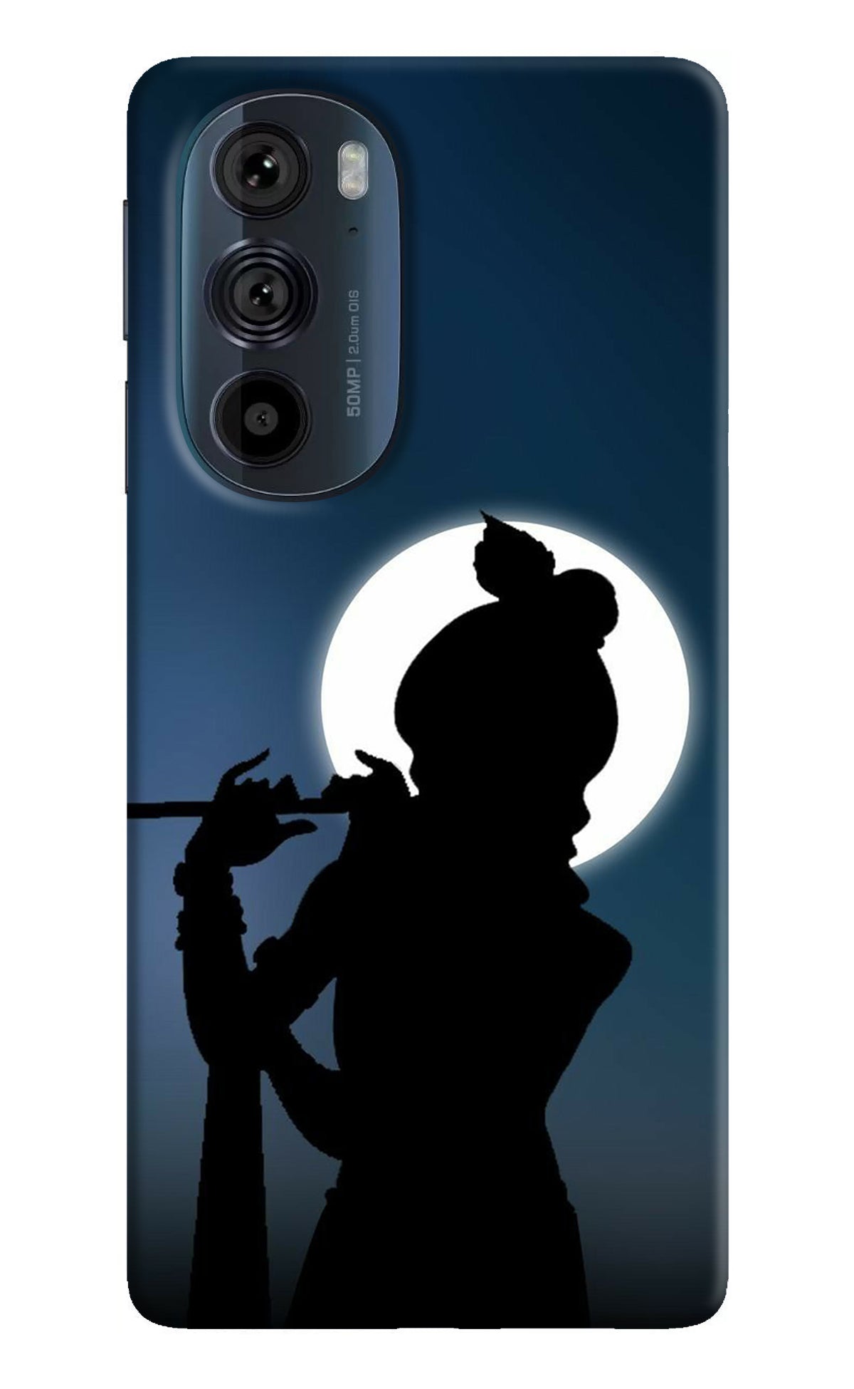 Shri Krishna Silhouette Moto Edge 30 Pro Back Cover
