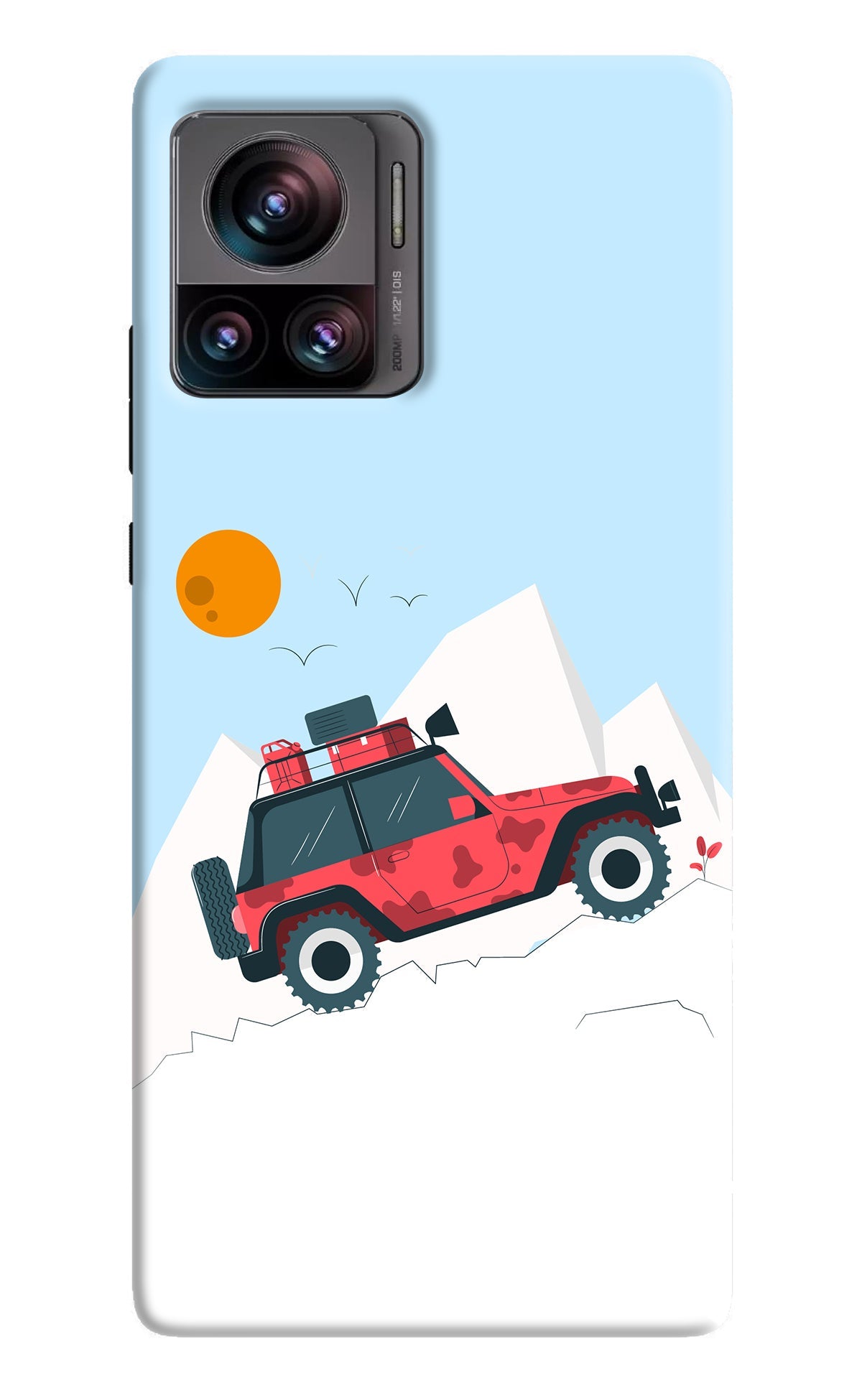 Mountain Trail Beast Moto Edge 30 Ultra Back Cover