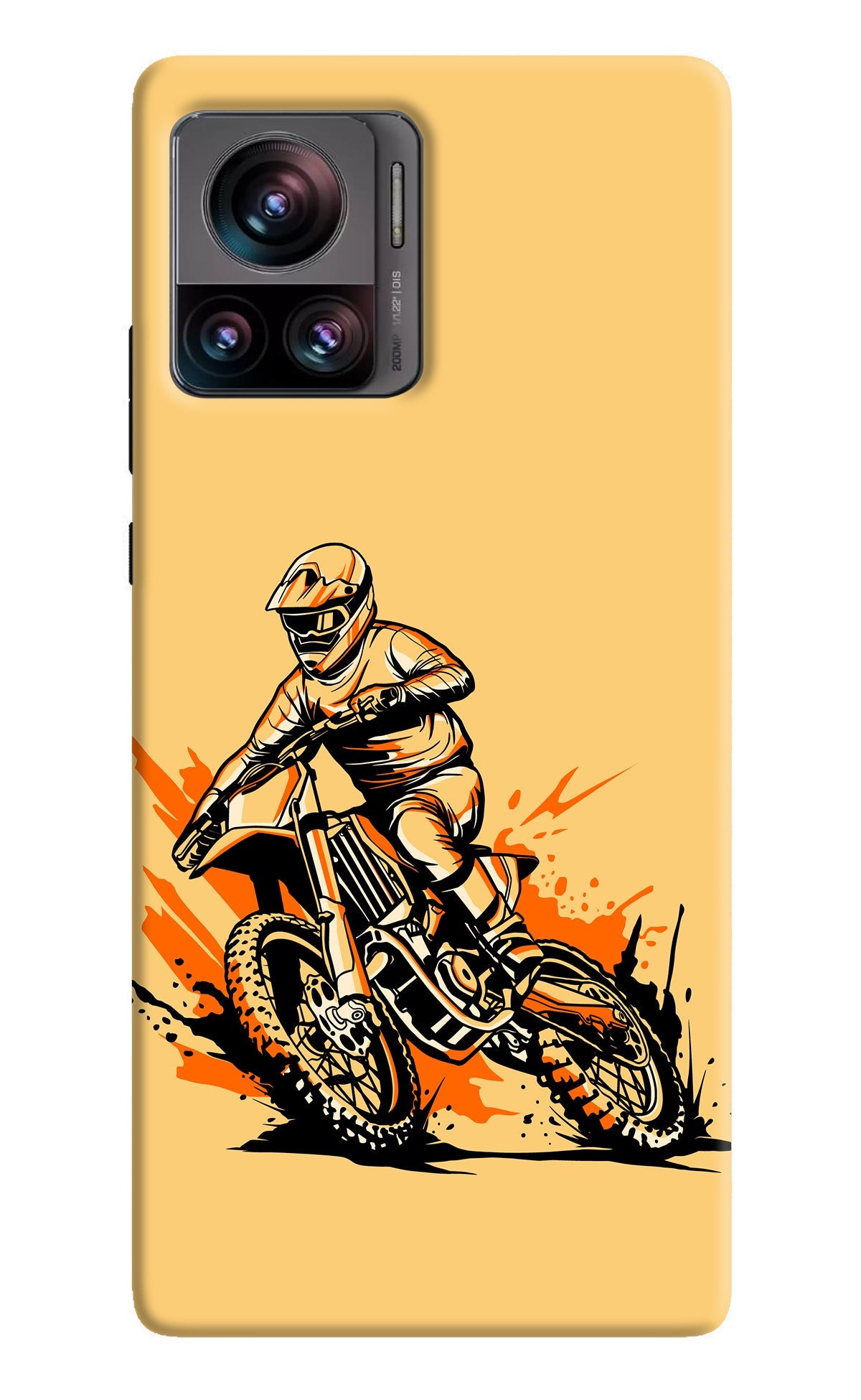 Off-Road Fury Moto Edge 30 Ultra Back Cover