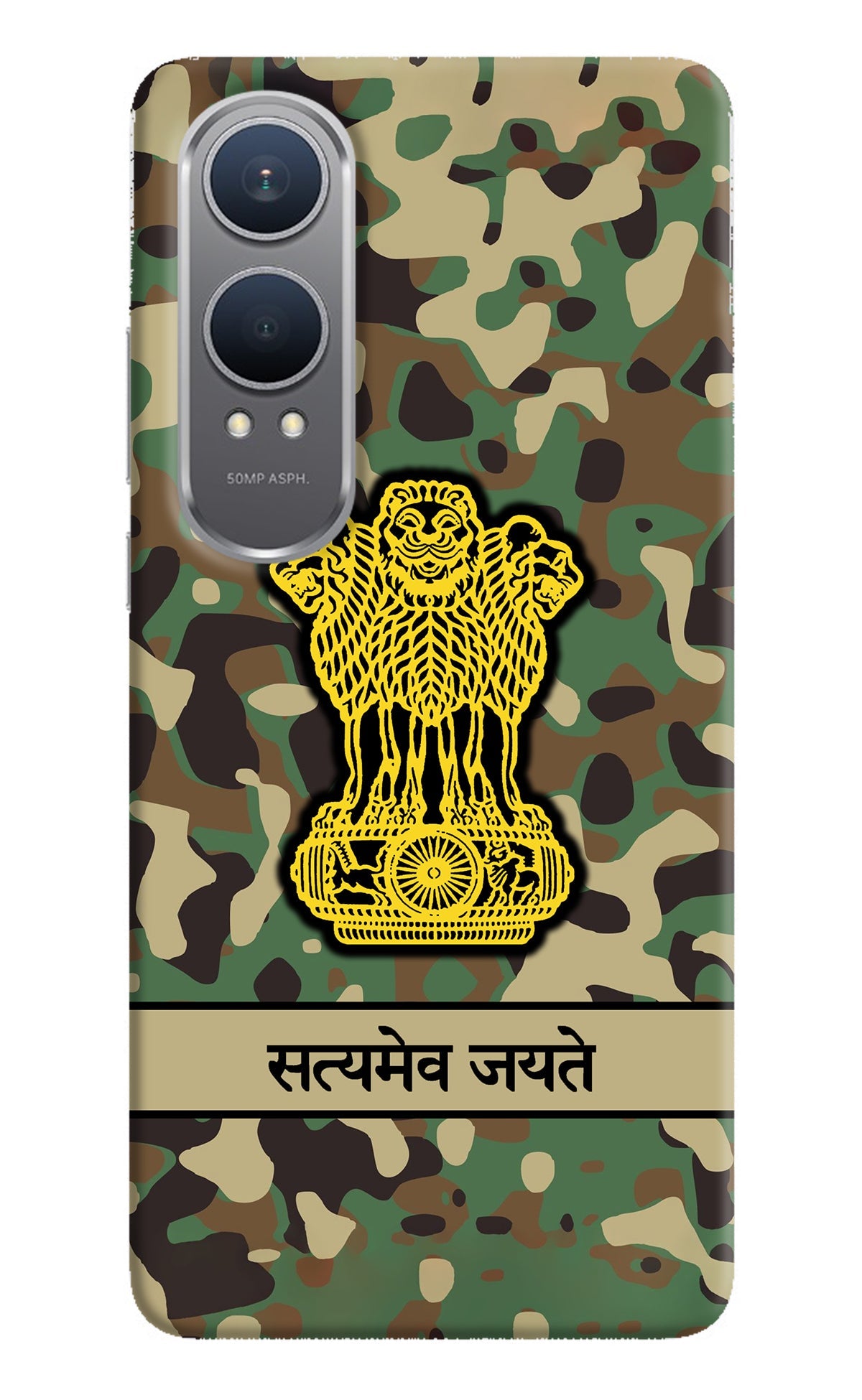 Satyamev Jayate Army OnePlus Nord CE4 Lite Back Cover