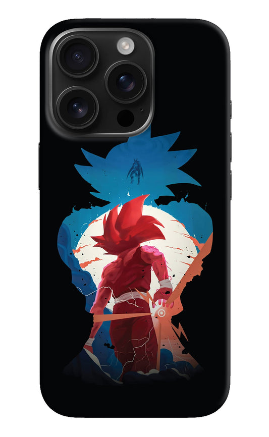 Goku iPhone 16 Pro Back Cover