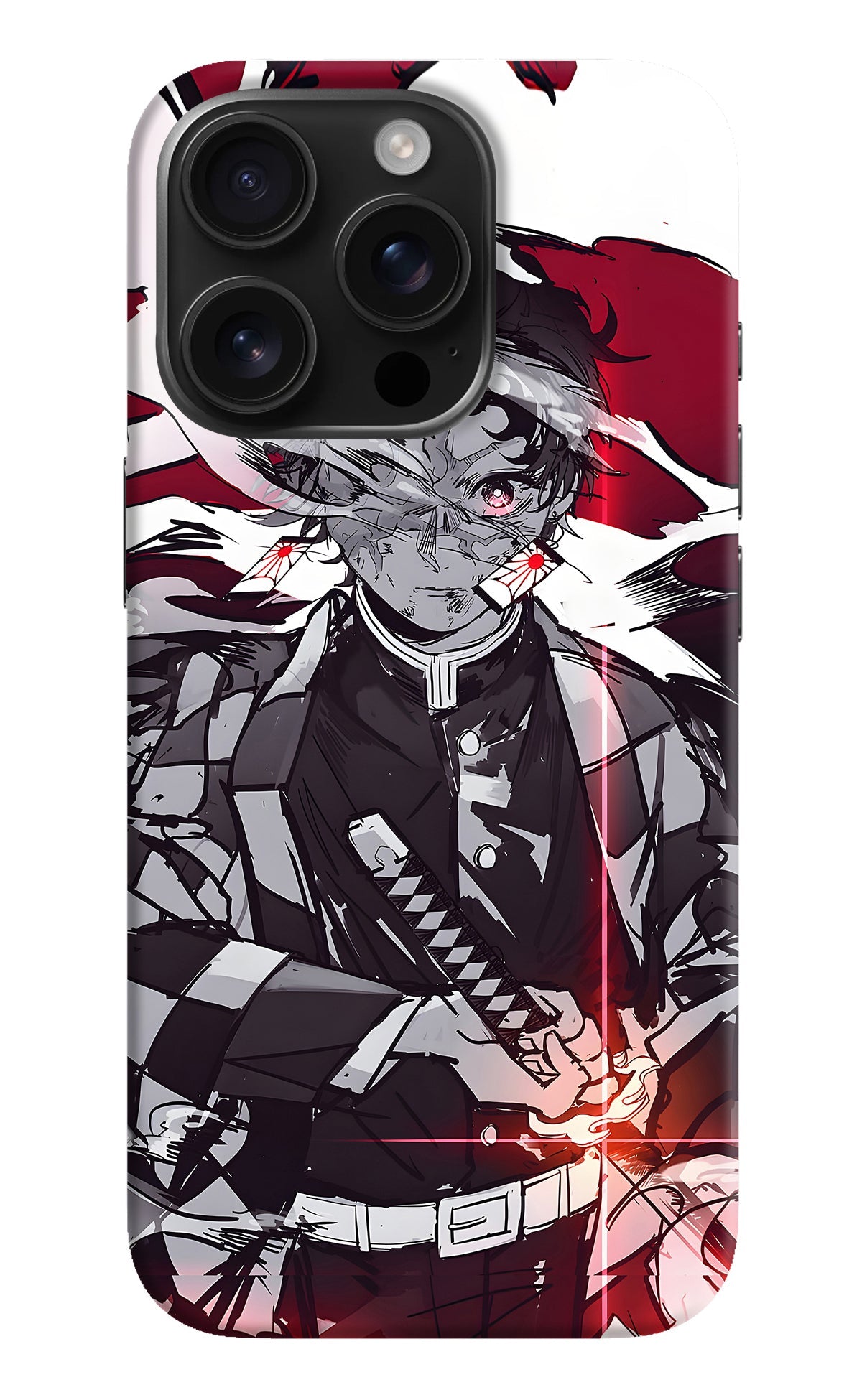 Demon Slayer iPhone 16 Pro Back Cover