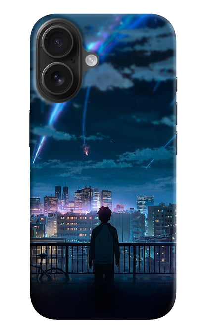 Anime iPhone 16 Plus Back Cover