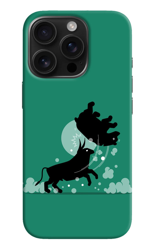 Bull Conqueror iPhone 16 Pro Max Back Cover