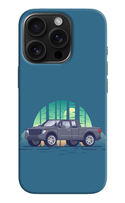 Retro Garage Vibe iPhone 16 Pro Max Back Cover