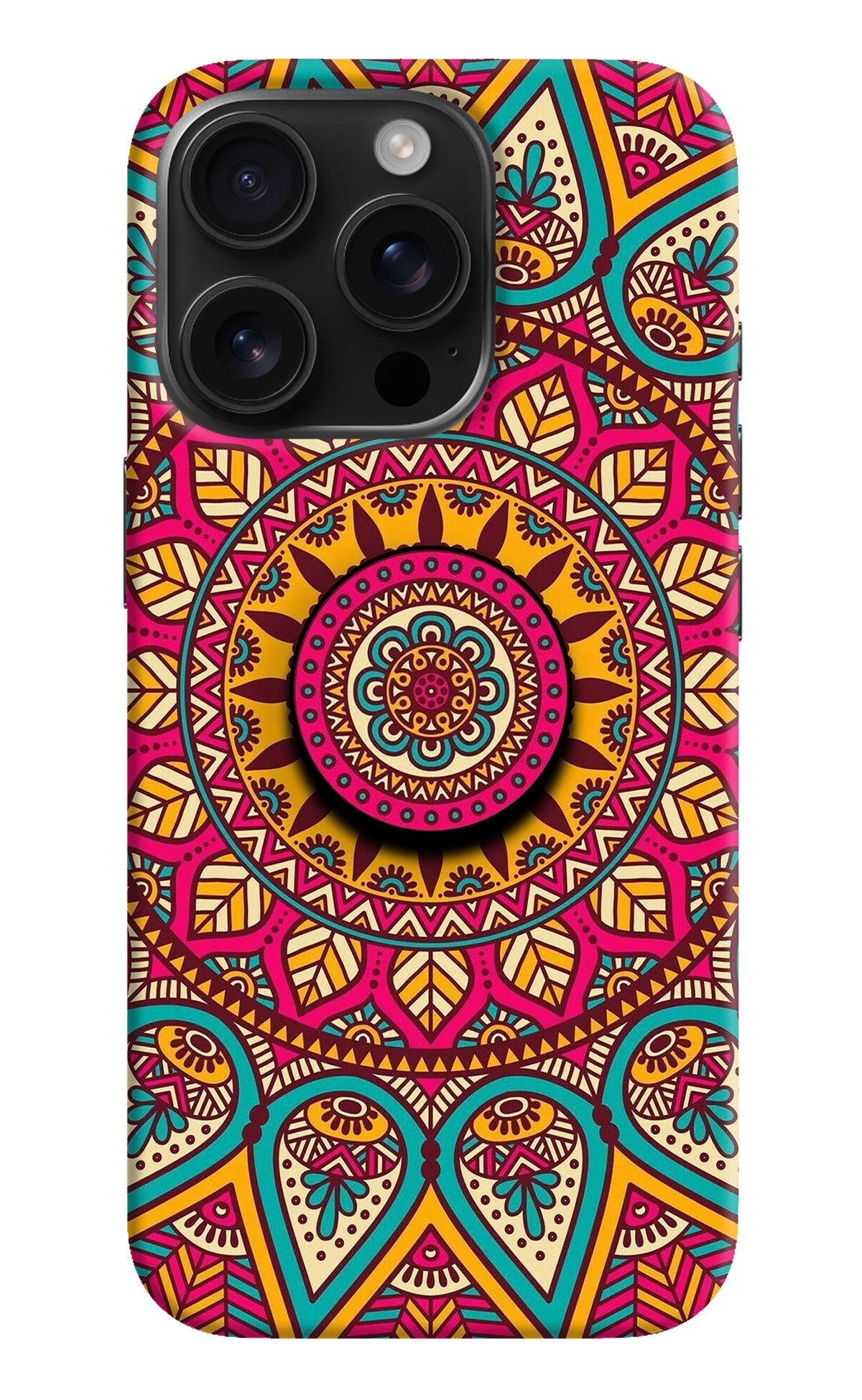 Mandala iPhone 16 Pro Max Pop Case