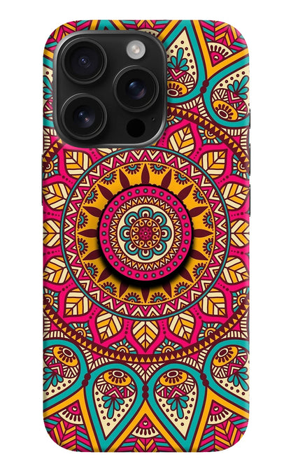 Mandala iPhone 16 Pro Max Pop Case