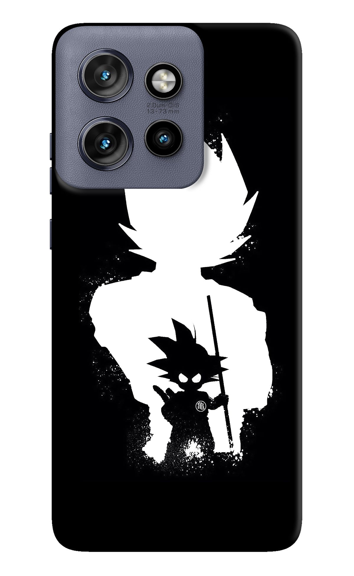 Goku Shadow Moto Edge 50 Neo Back Cover