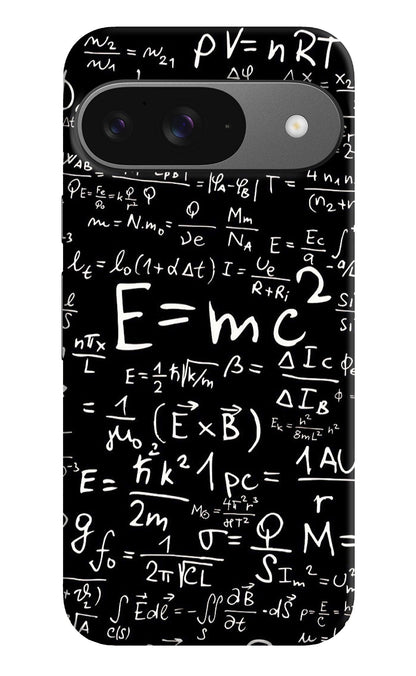 Physics Formula Google Pixel 9 Back Cover