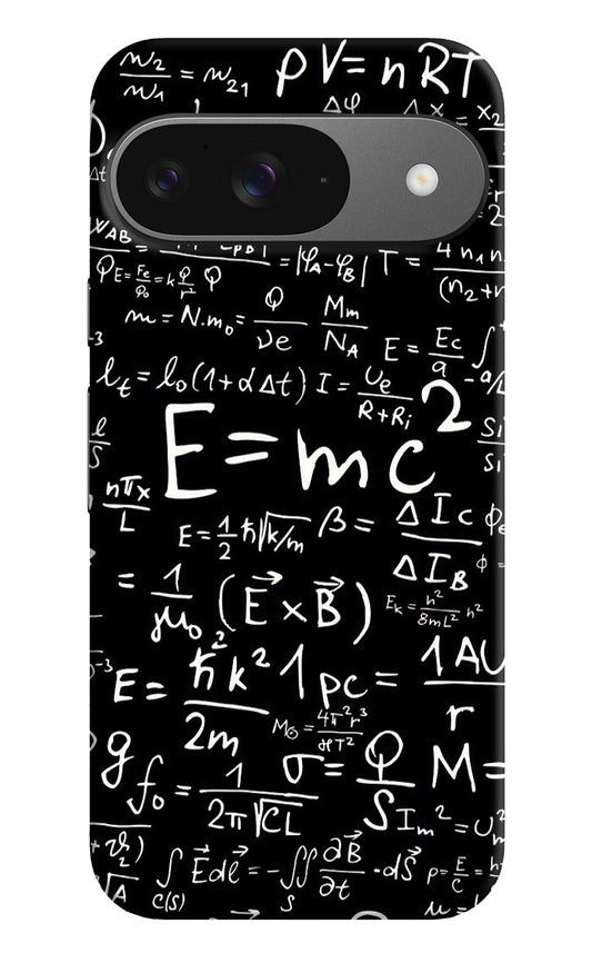 Physics Formula Google Pixel 9 Back Cover