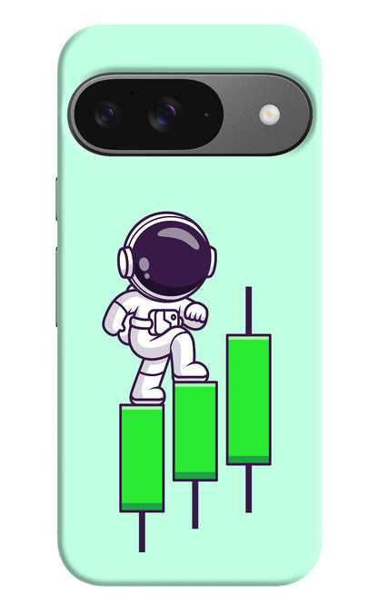 Astronaut Trader Google Pixel 9 Back Cover