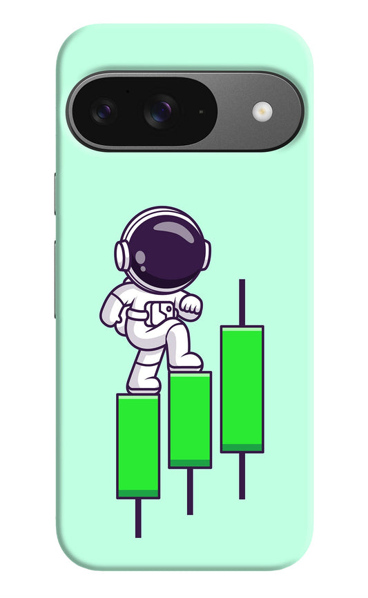 Astronaut Trader Google Pixel 9 Back Cover