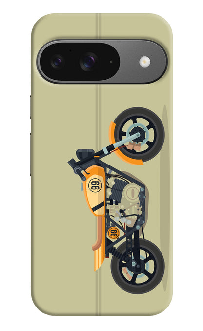 Vertical Speedster Google Pixel 9 Back Cover