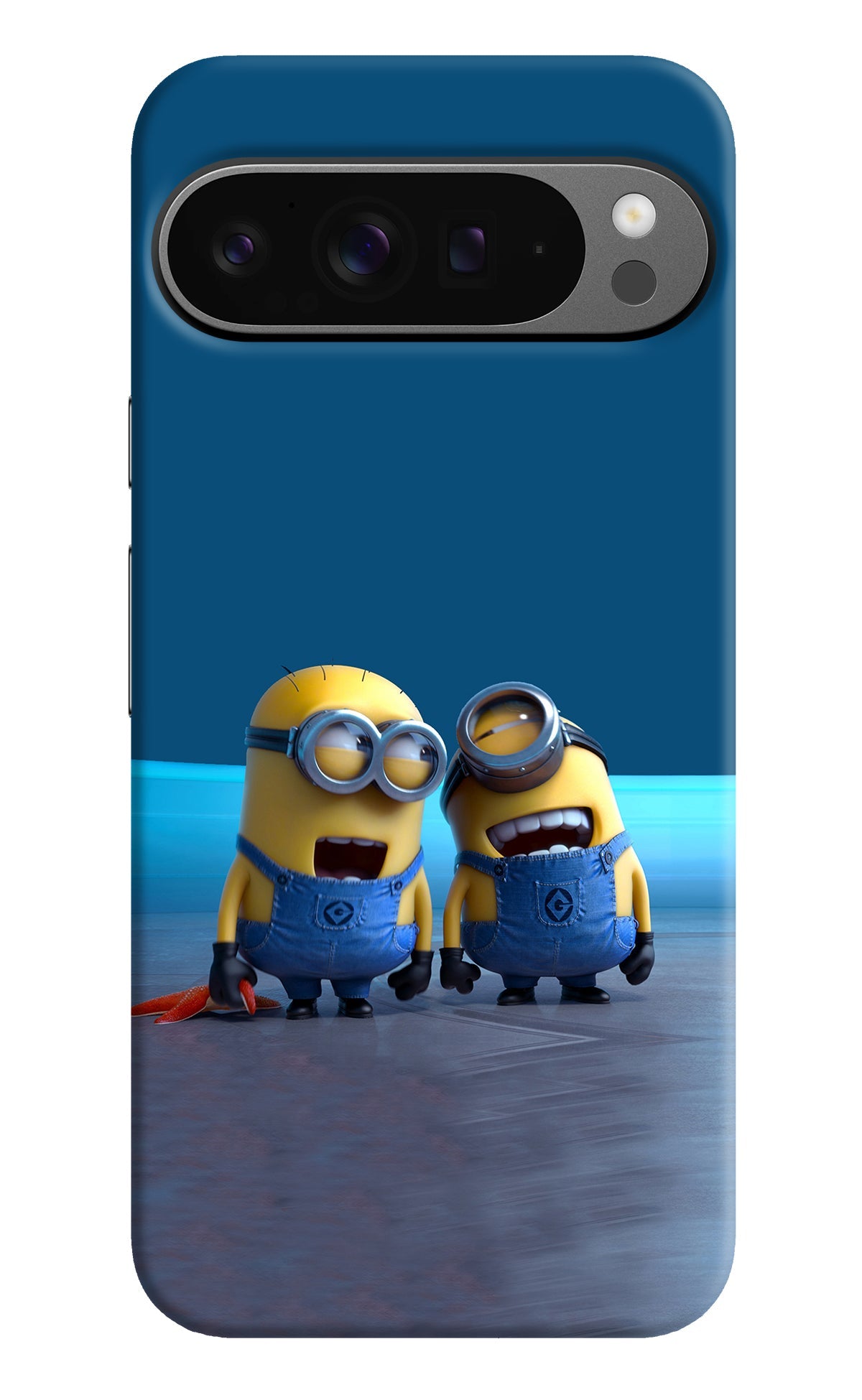 Minion Laughing Google Pixel 9 Pro Back Cover