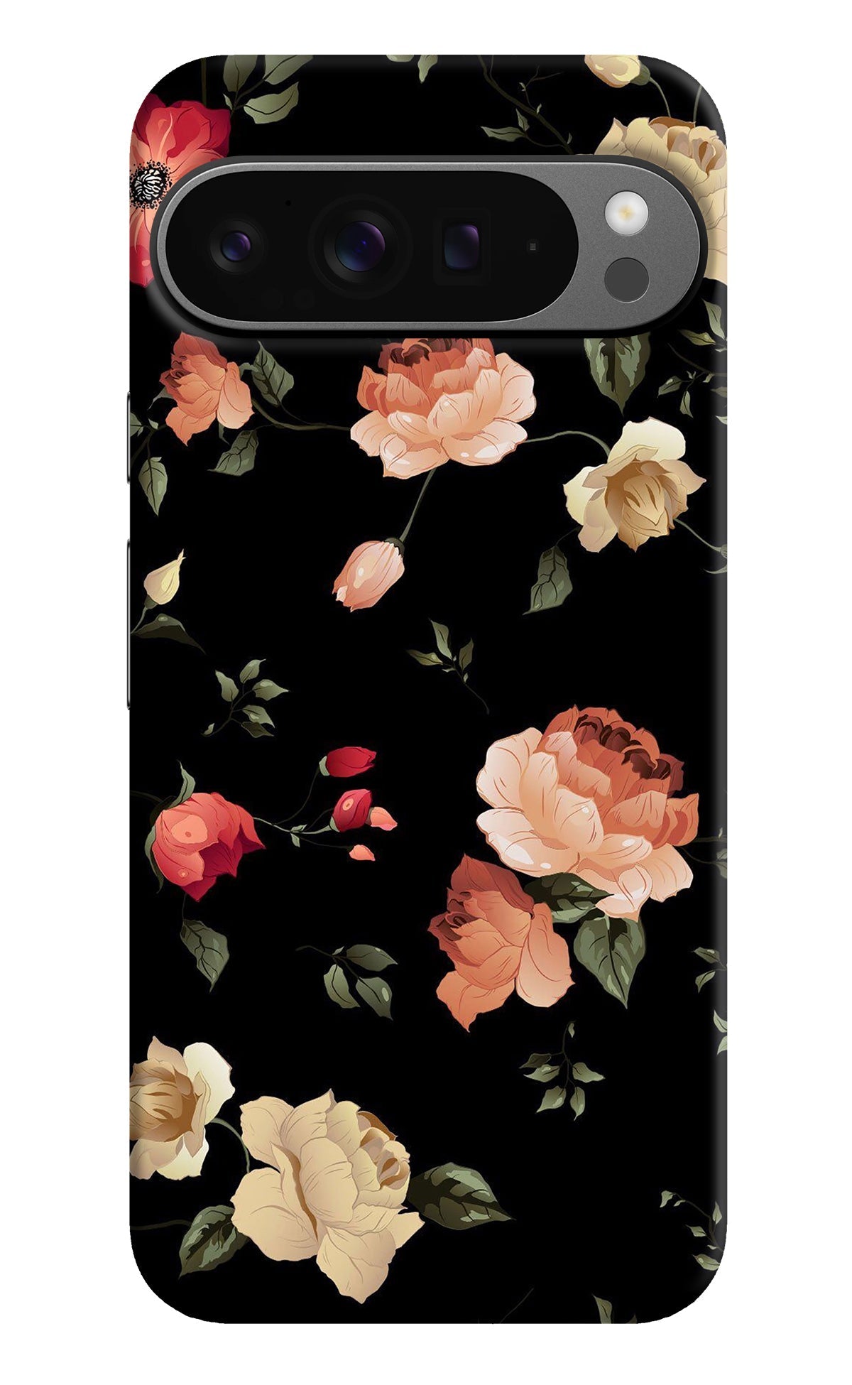 Flowers Google Pixel 9 Pro Back Cover