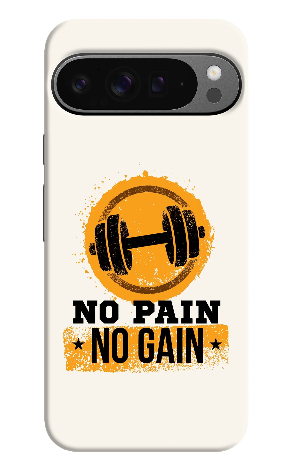 No Pain No Gain Google Pixel 9 Pro Back Cover