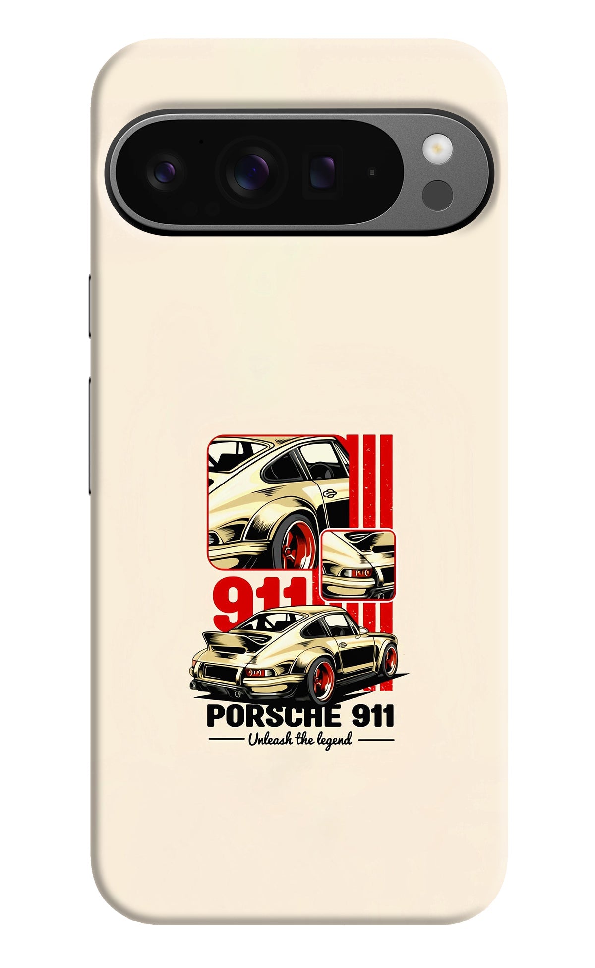 Classic Porsche 911 Google Pixel 9 Pro Back Cover