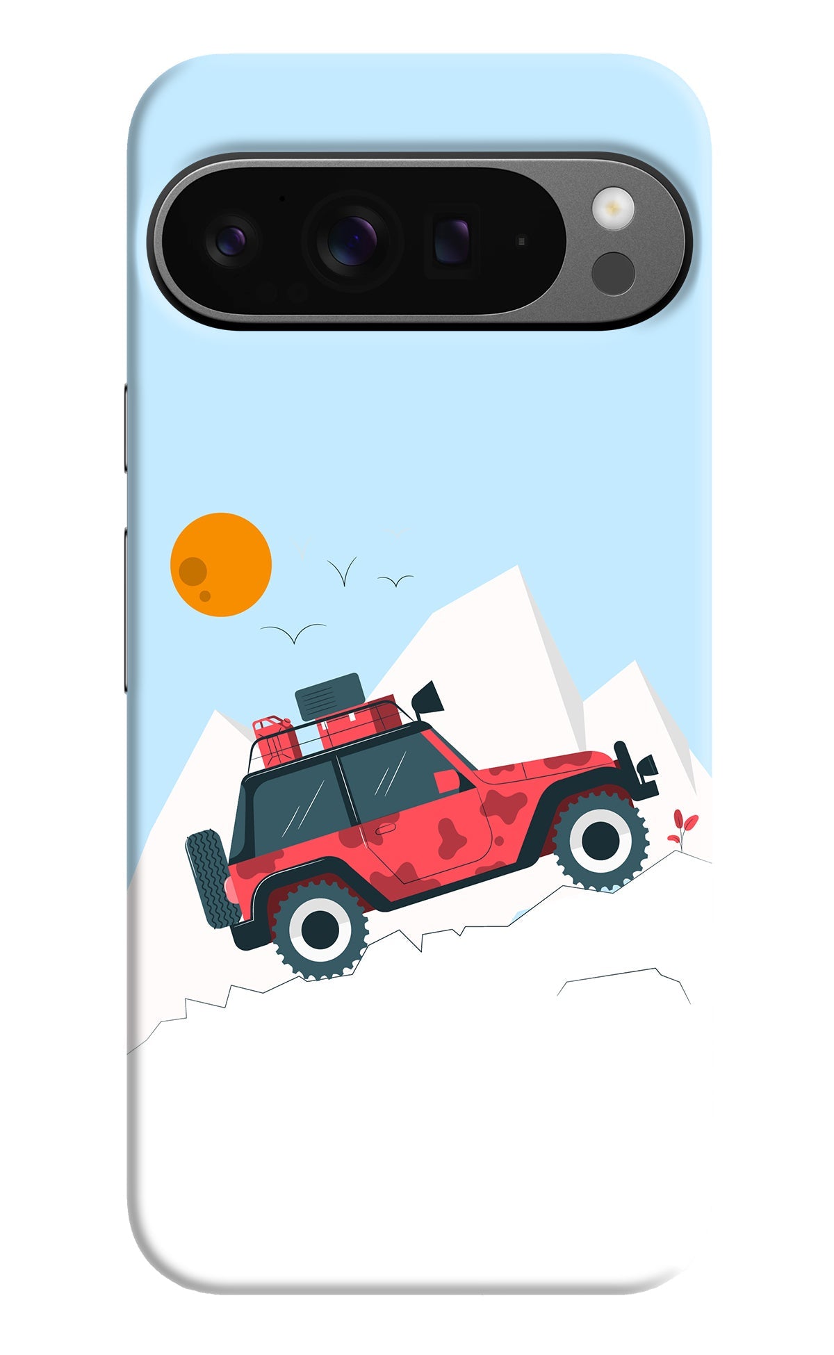 Mountain Trail Beast Google Pixel 9 Pro Back Cover