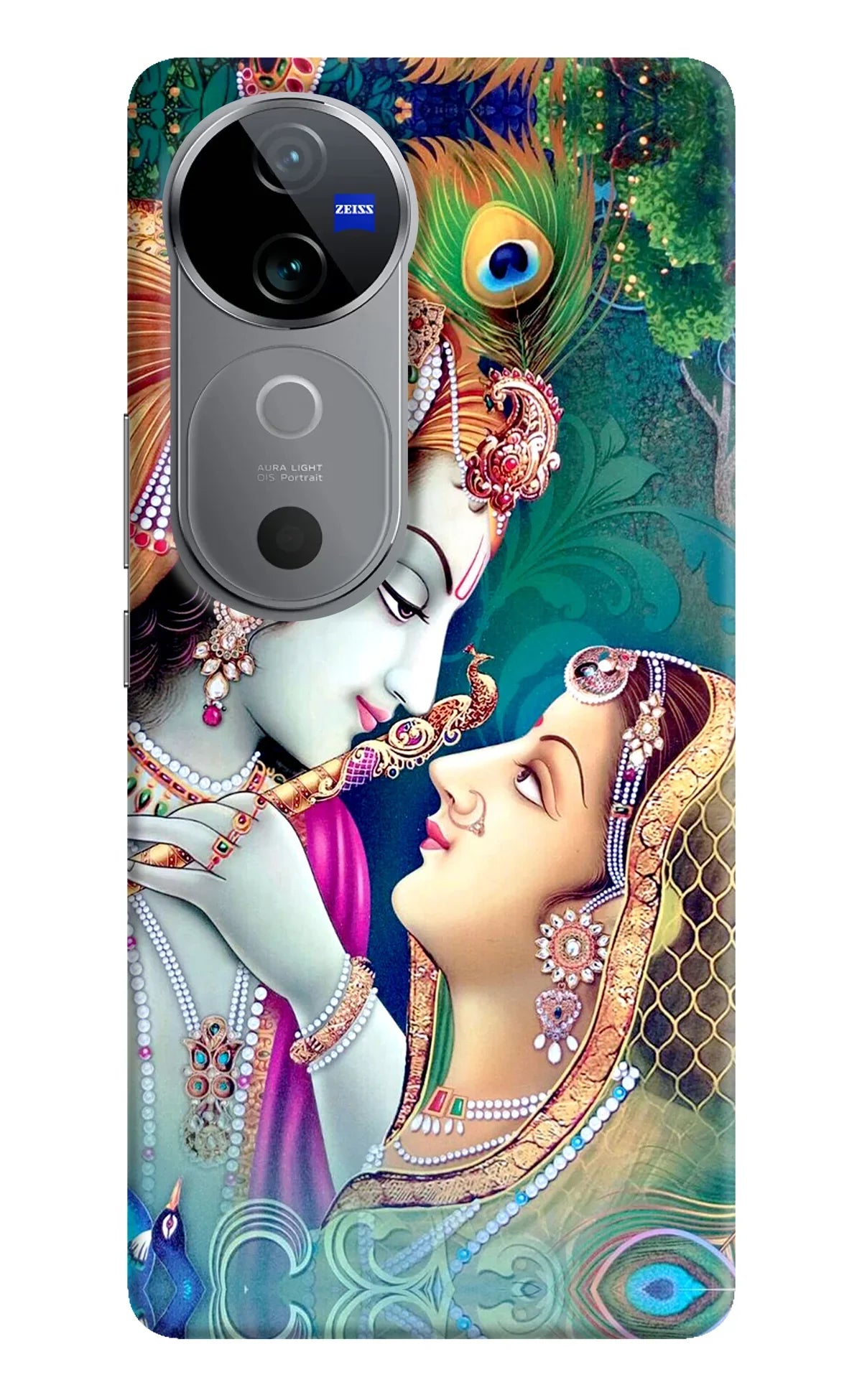 Lord Radha Krishna Vivo V40 5G Back Cover