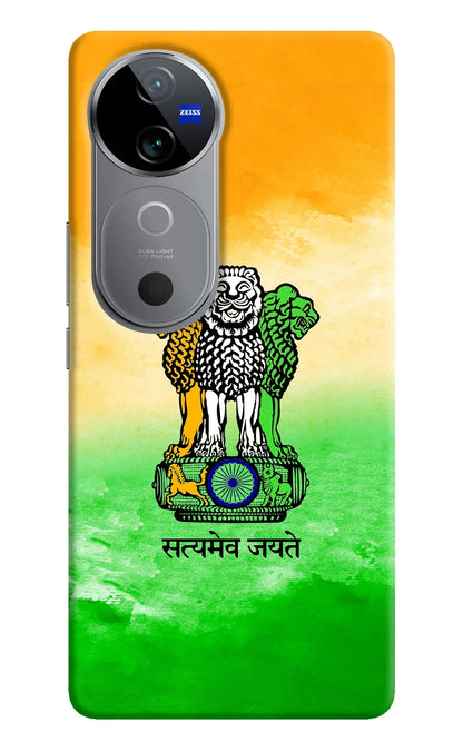 Satyamev Jayate Flag Vivo V40 5G Back Cover