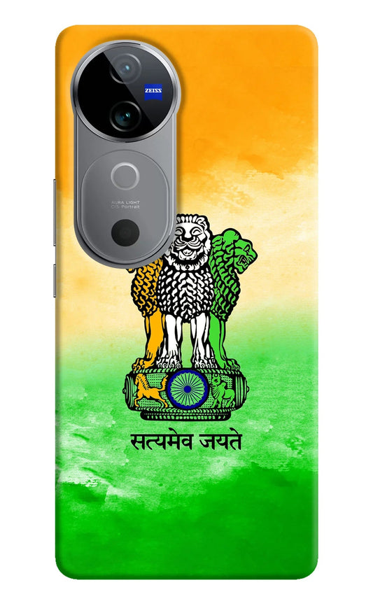 Satyamev Jayate Flag Vivo V40 5G Back Cover