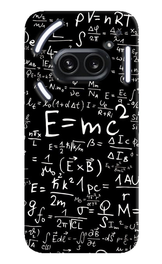 Physics Formula Nothing Phone 2A Plus Back Cover