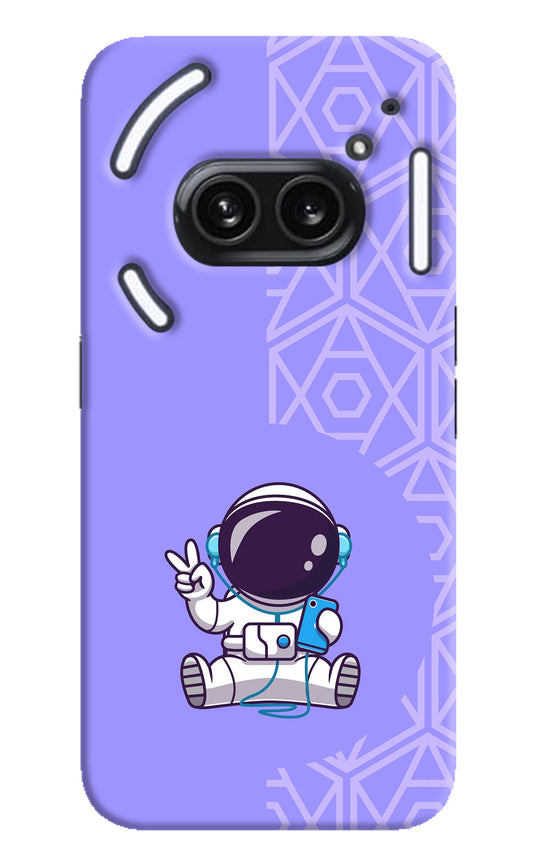 Cute Astronaut Chilling Nothing Phone 2A Plus Back Cover