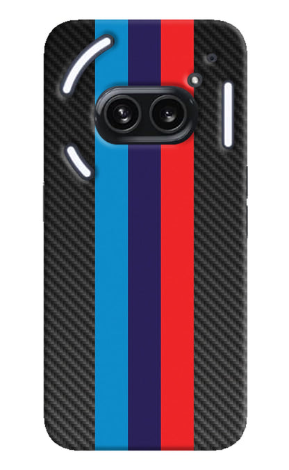 BMW Stripes Pattern Nothing Phone 2A Plus Back Cover