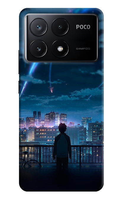 Anime Poco X6 Pro Back Cover